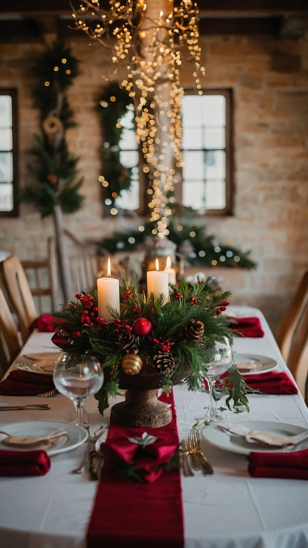 Easy Festive Centerpieces