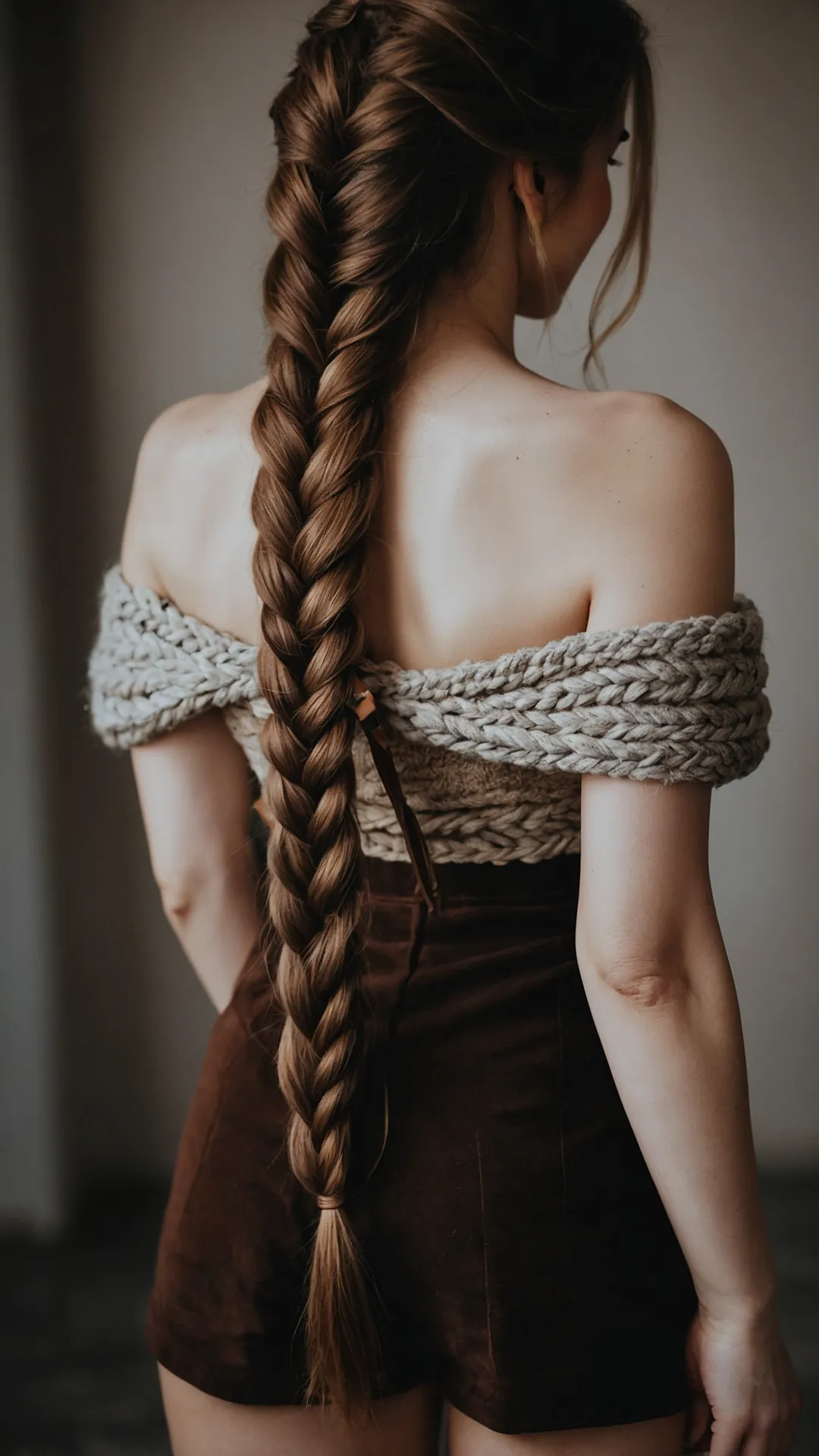 Frost-Kissed Braids