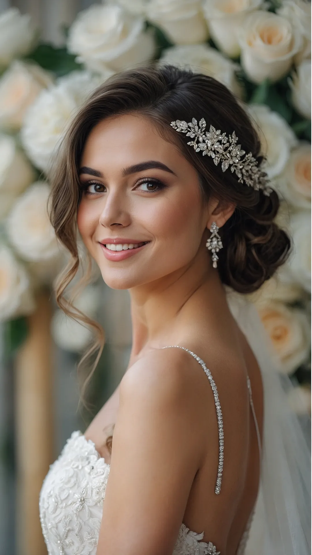 Chic Short Bridal Locks
