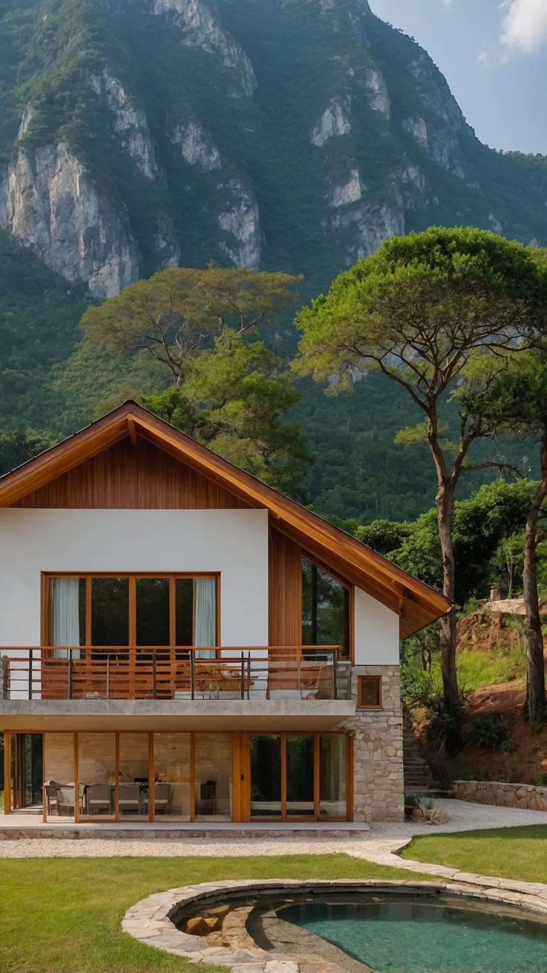 Expansive Outdoors, Intimate Indoors