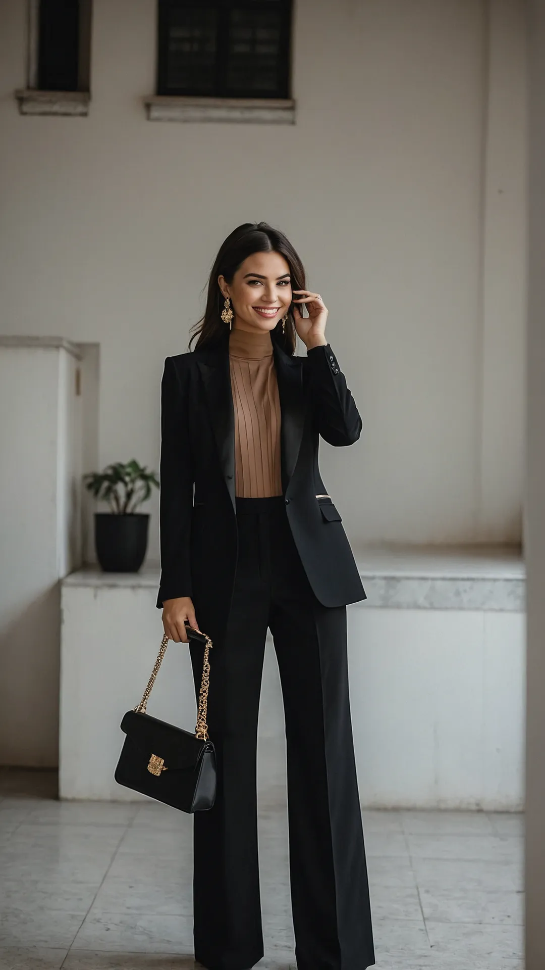 The Ultimate Black Trouser
