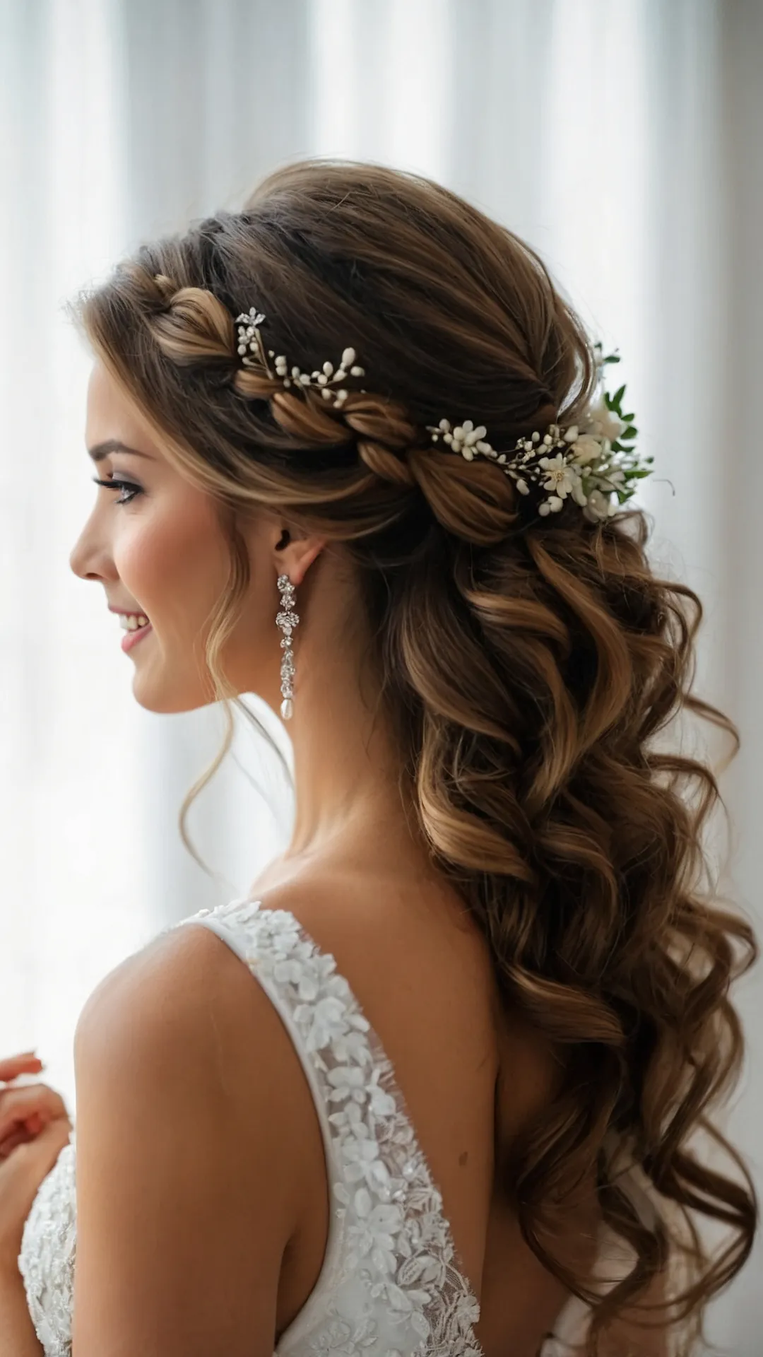 Aisle Chic: Half-Up Reign