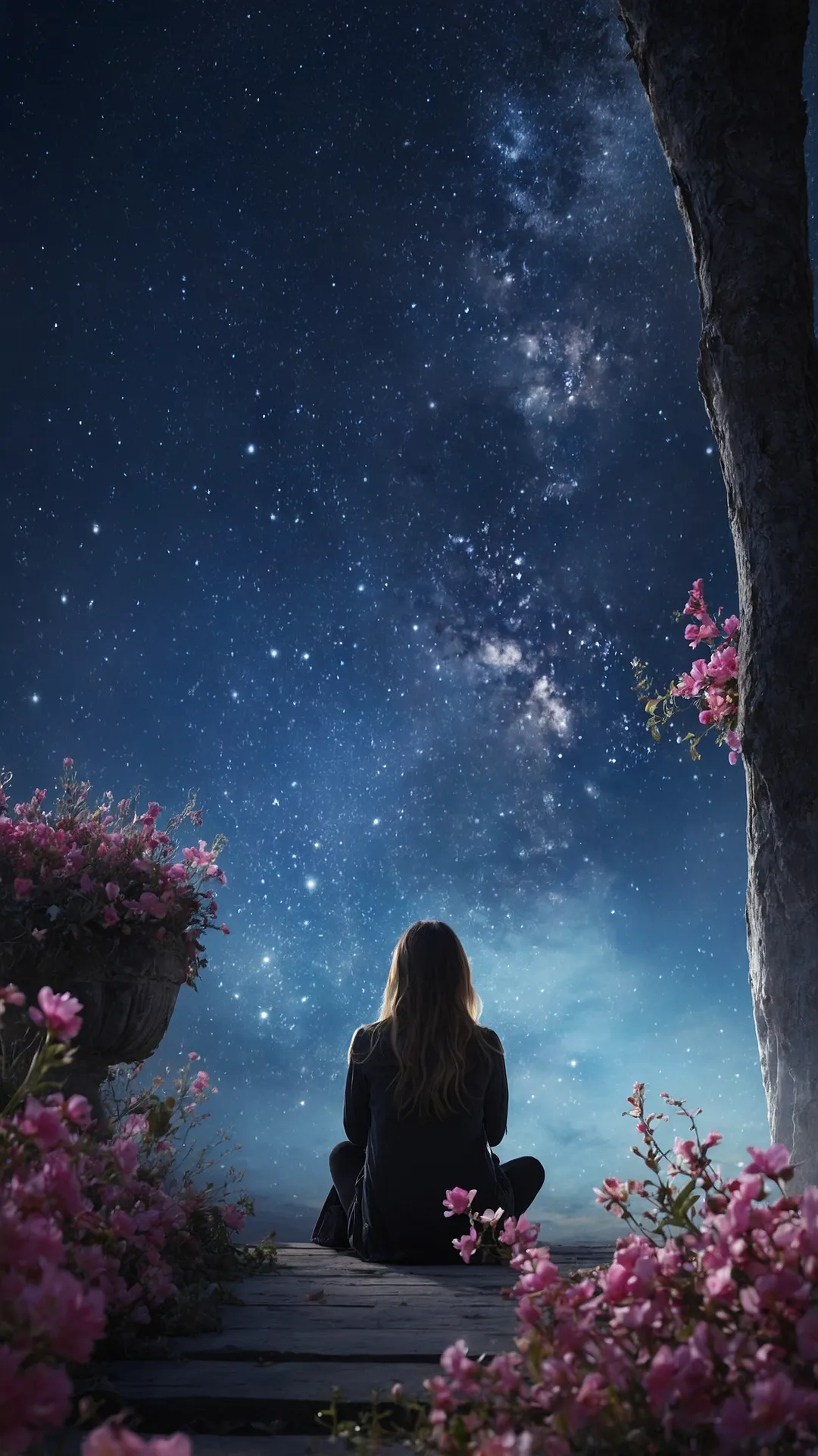 Pink Starflower Screens