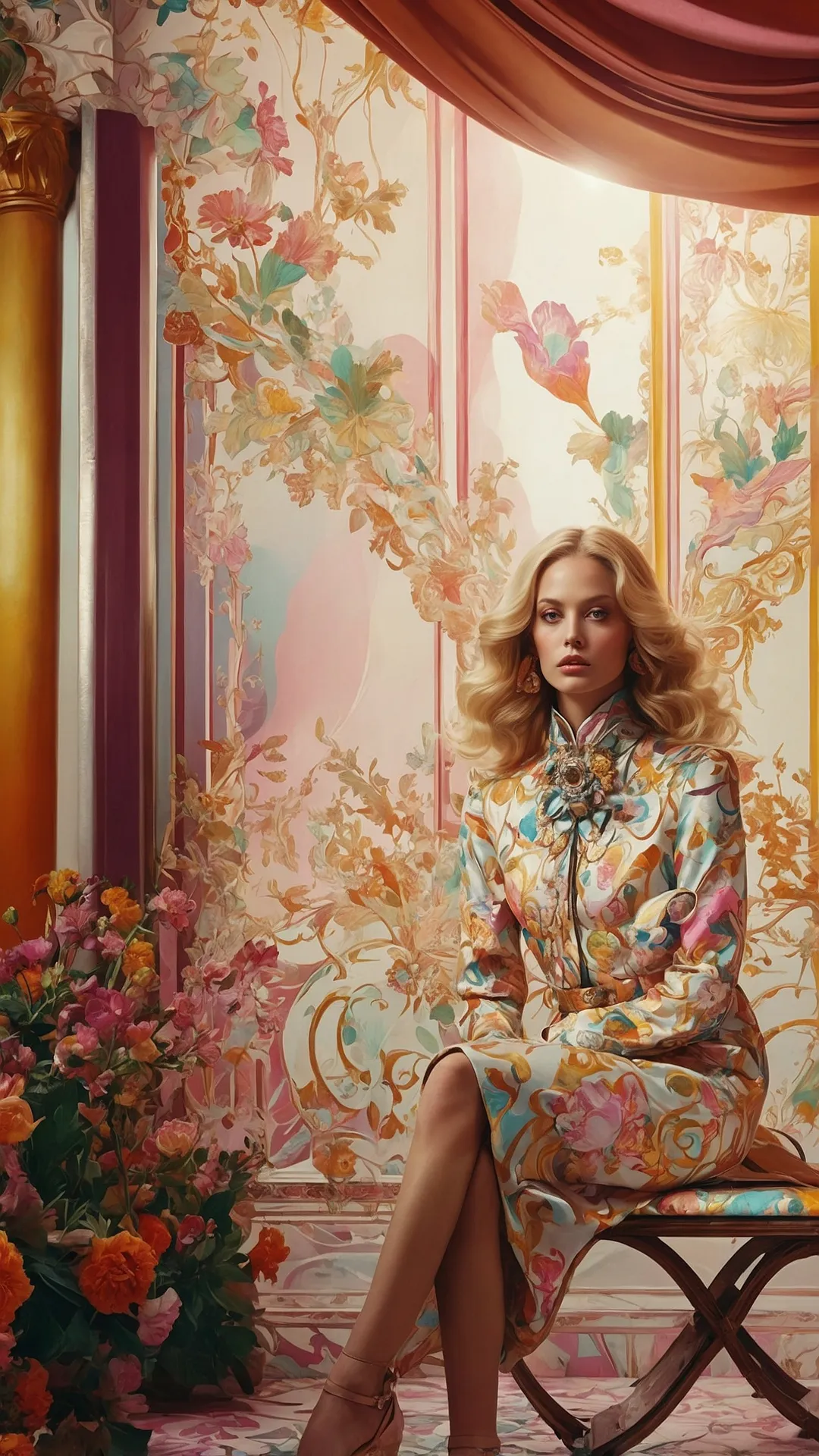 Outfit-to-Wall Fusion