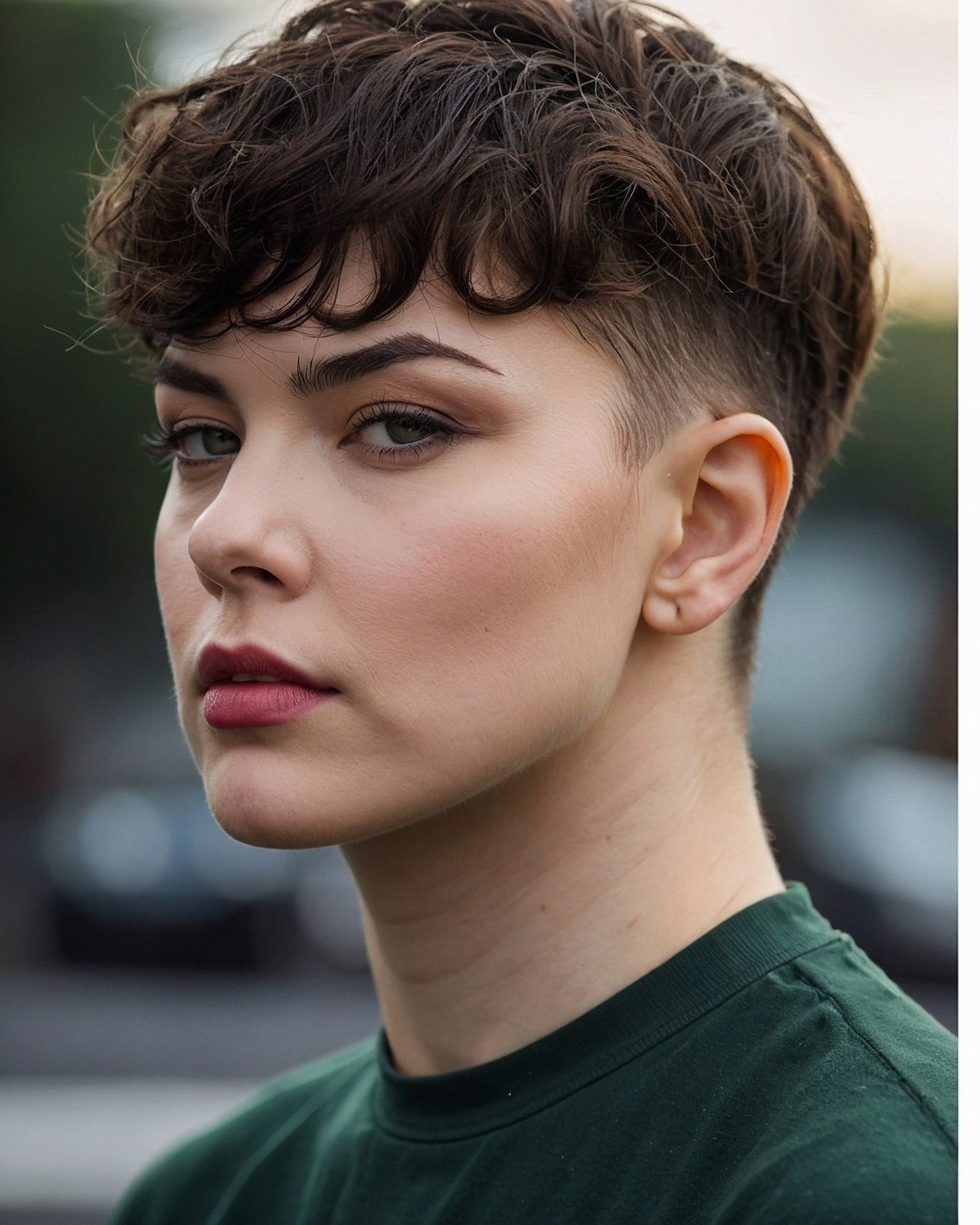 What defines this striking contrast in textures?